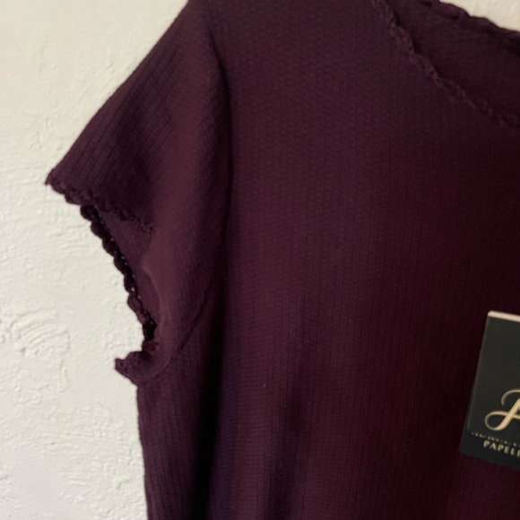 Adrianna Papell Purple Women's Top - Picture 2 of 6